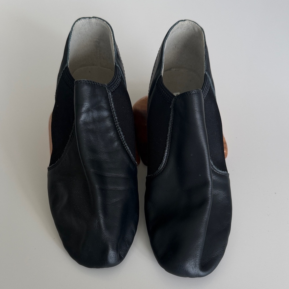 Black Leather Dance Shoes